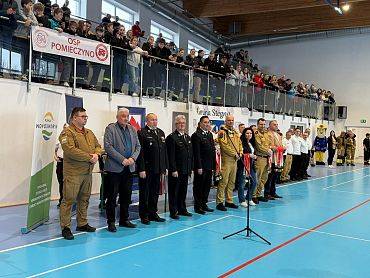 II Wojewódzkie Halowe Zawody Sportowo-Pożarnicze MDP w Drewnicy
